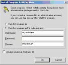 Windows 2000 user without Administrative or Power Privileges to Install Client